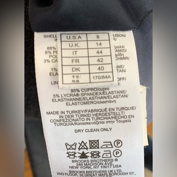 Brooks Brothers Blazer ~ size 8 - Picture 11 of 11